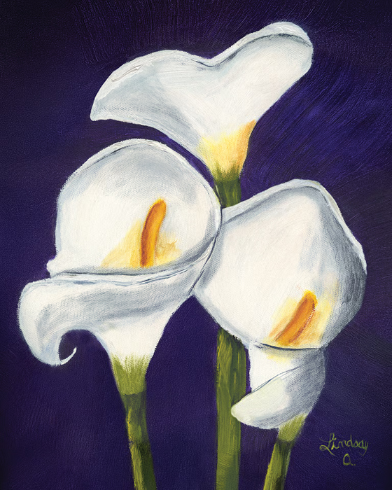 Calla Lily Trio