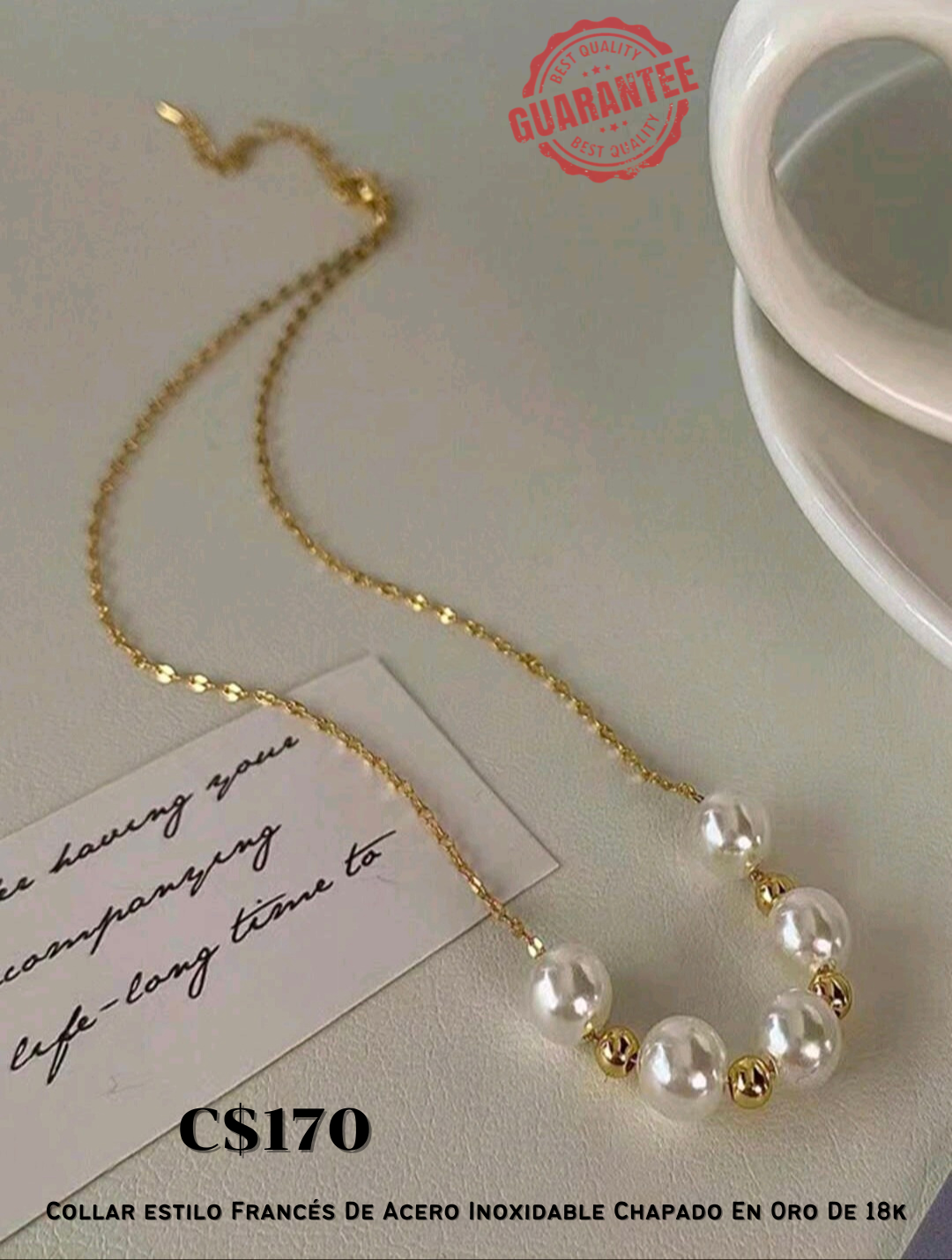 Collar Estilo Francés