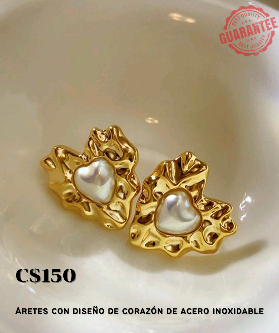 Aretes de acero inoxidable