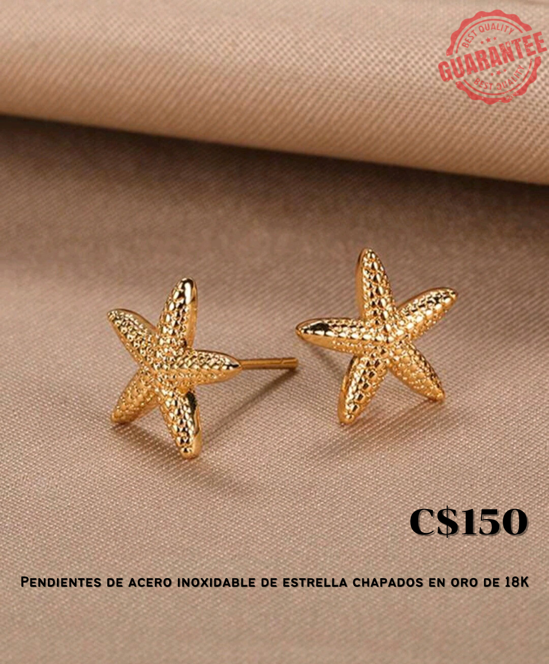 Pendientes de estrella