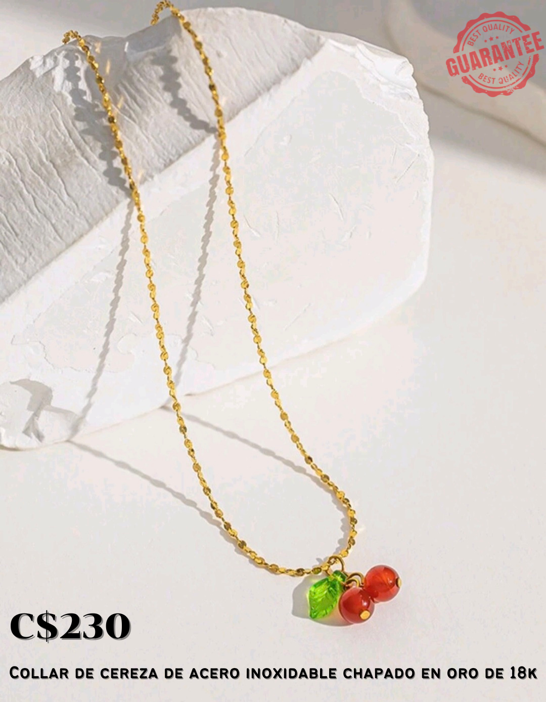 Collar de cereza