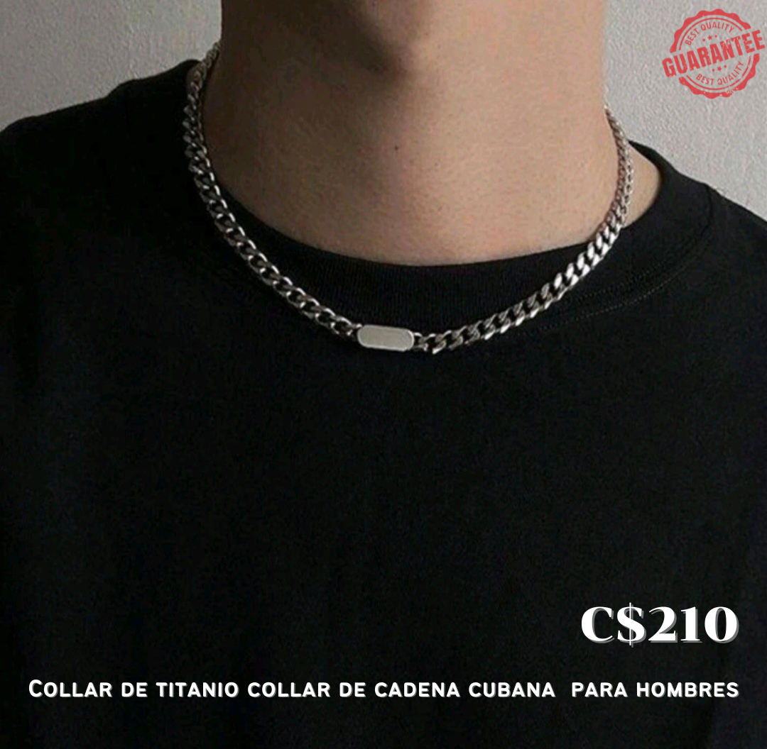 Collar de cadena cubana