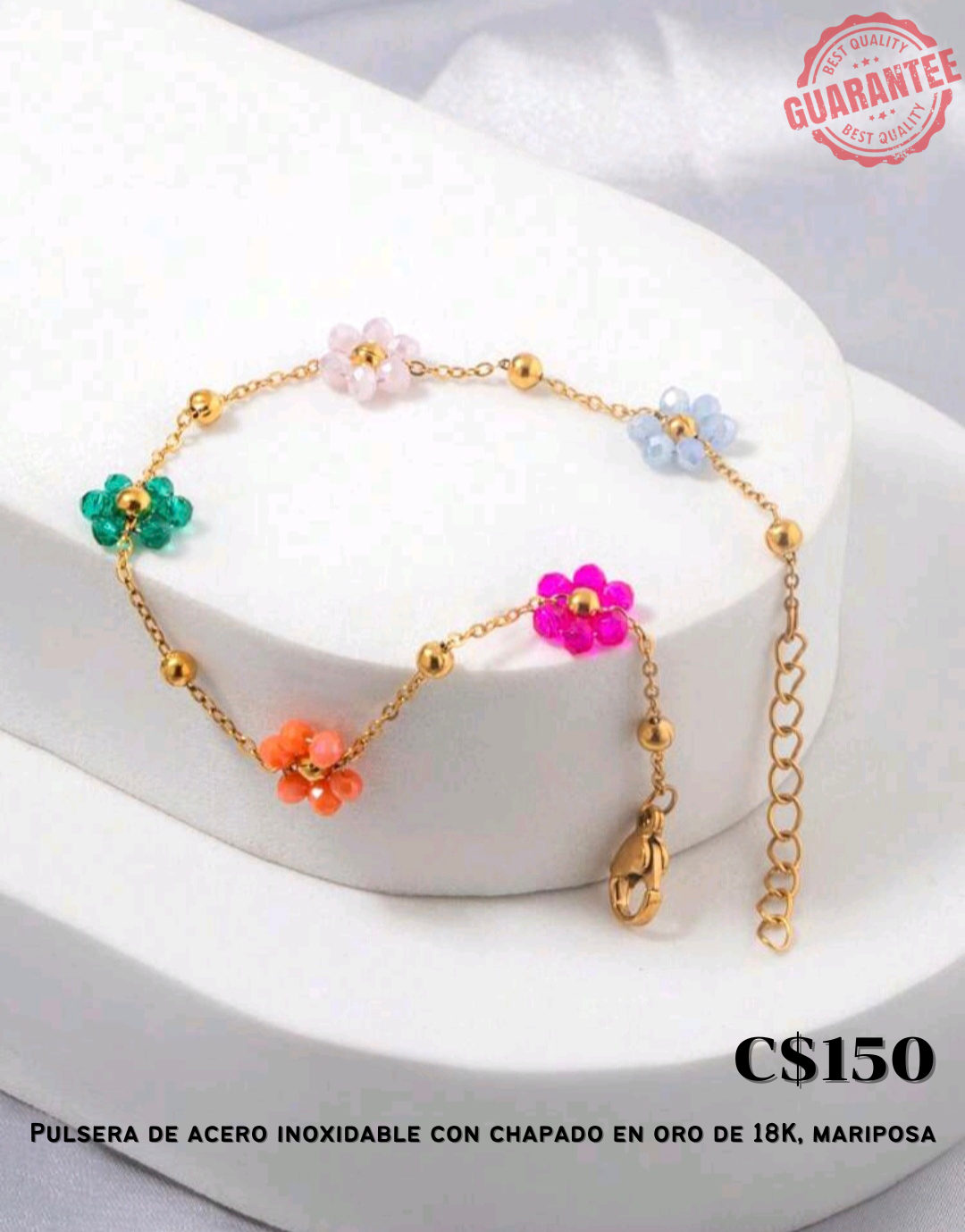 Pulsera de acero inoxidable