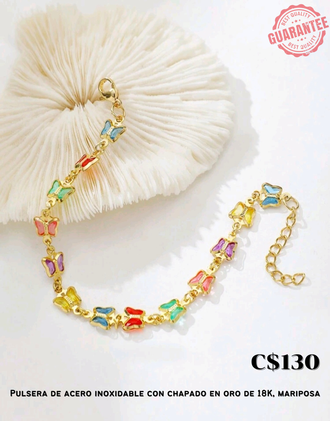 Pulsera de acero inoxidable