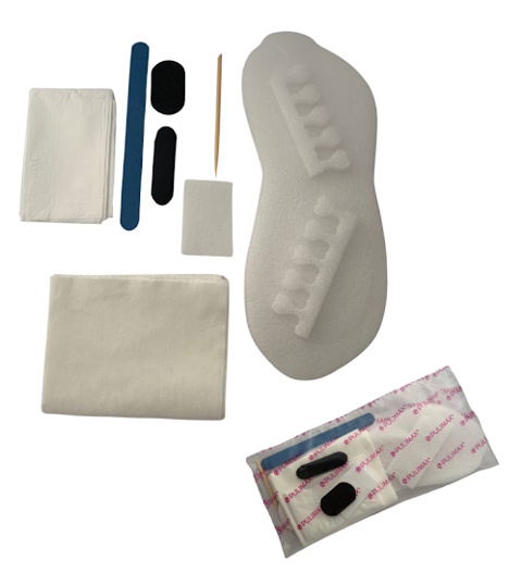 KIT COMPLETO PEDICURA UN SOLO USO Cod. 1082