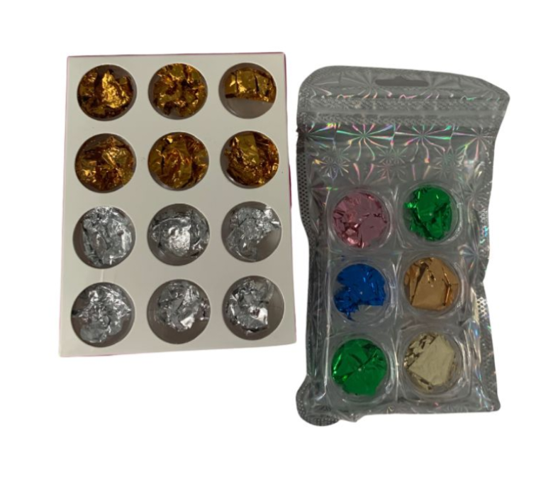 PAPEL ORO UÑAS Cod. 3284