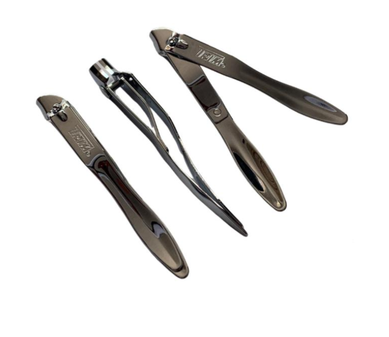 CORTA UÑAS CURVO PIE 	Cod.	1203