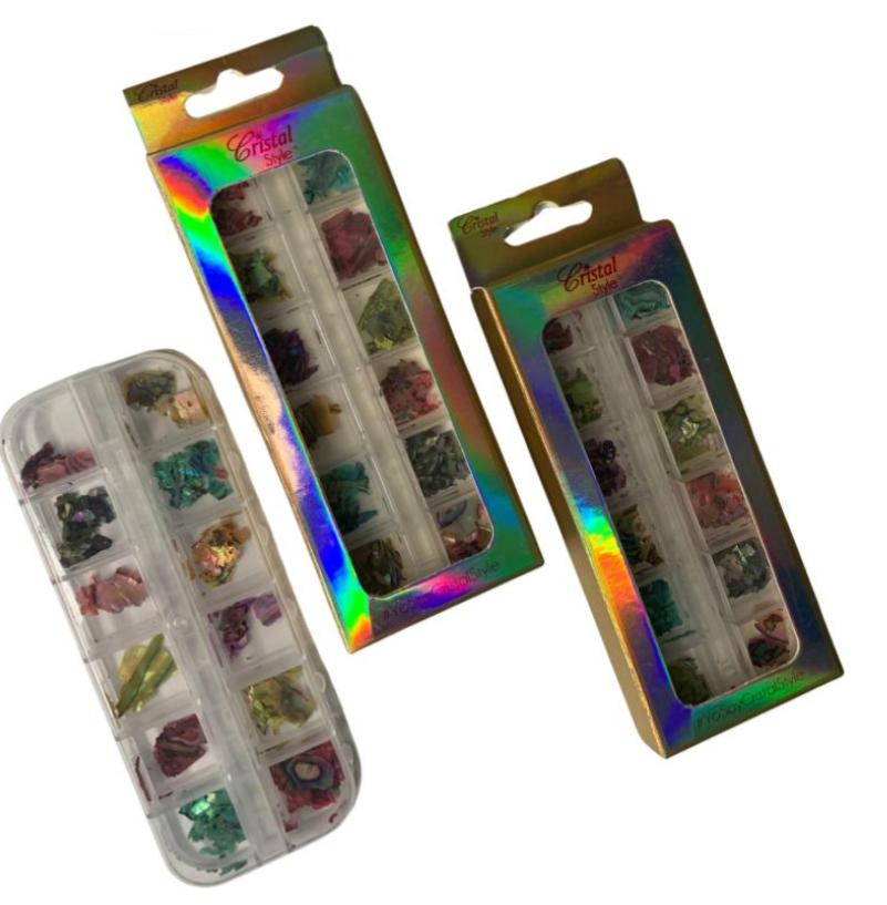 DECORADO UÑA CONCHAS CRISTAL STAIL Cod. 3436