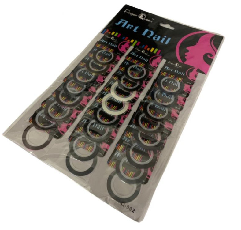 DECORADO CINTA UÑAS X 24 	Cod.	3031