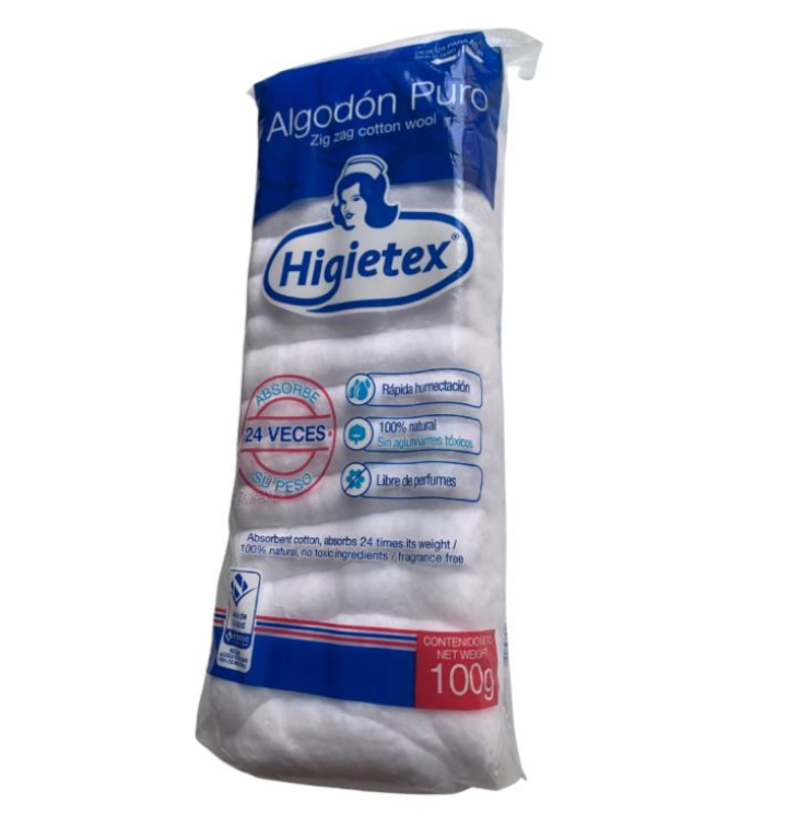 ALGODON 100 GR 	COD.	1021