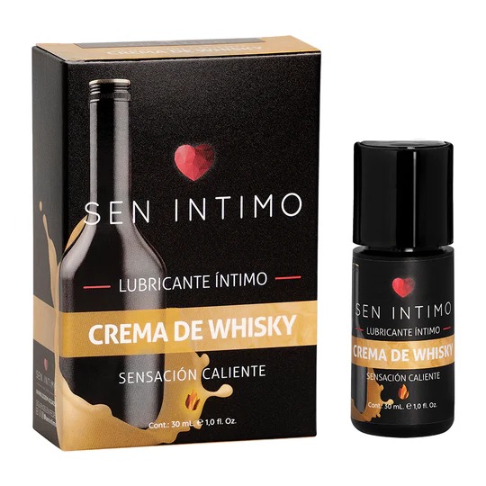 Lubricante Íntimo Caliente sabor a Crema de Whisky