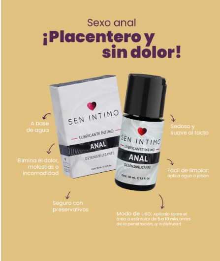 Lubricante Íntimo Anal Desensibilizante