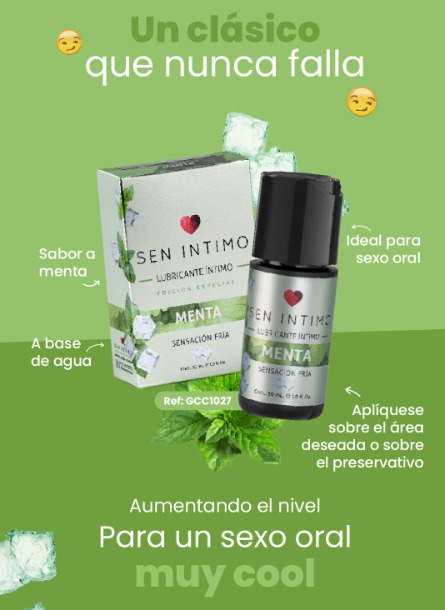 Lubricante Íntimo Menta 
