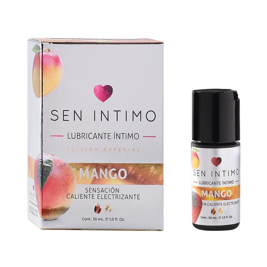 Lubricante Íntimo Electrizante sabor a Mango 