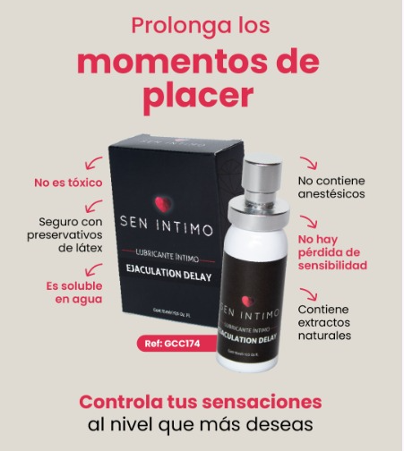 Lubricante Íntimo Retardante Ejaculation Delay 