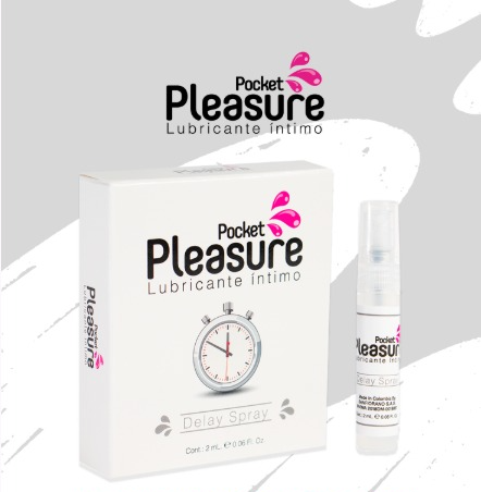 Lubricante Íntimo Retardante Delay Pleasure 2ml