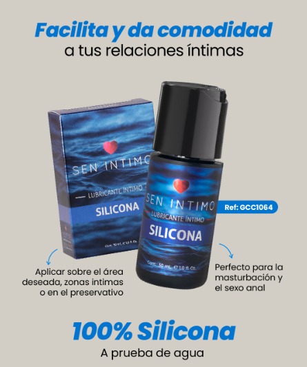 Lubricante Íntimo Silicona Sen Íntimo 30ml