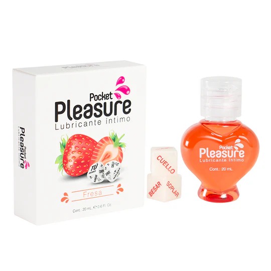 Lubricante Íntimo con sabor + Dados Eróticos 