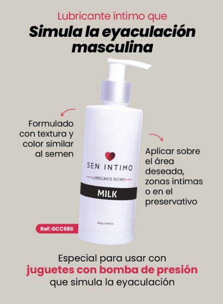 Lubricante Íntimo Milk 