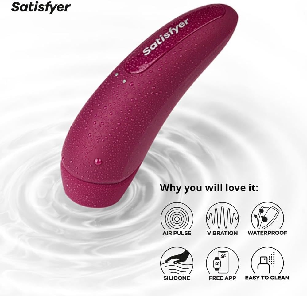 Succionador Satisfyer Curvy 1 + con Aplicación