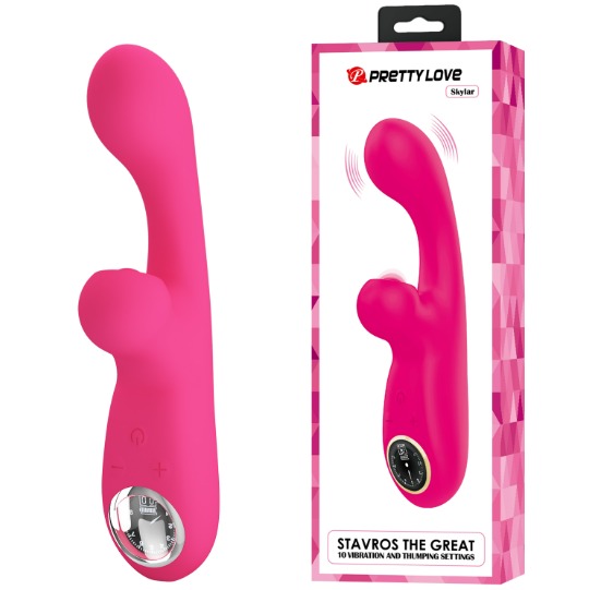 Vibrador Doble Estimulación con Pantalla Interactiva