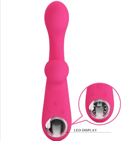 Vibrador Doble Estimulación con Pantalla Interactiva 