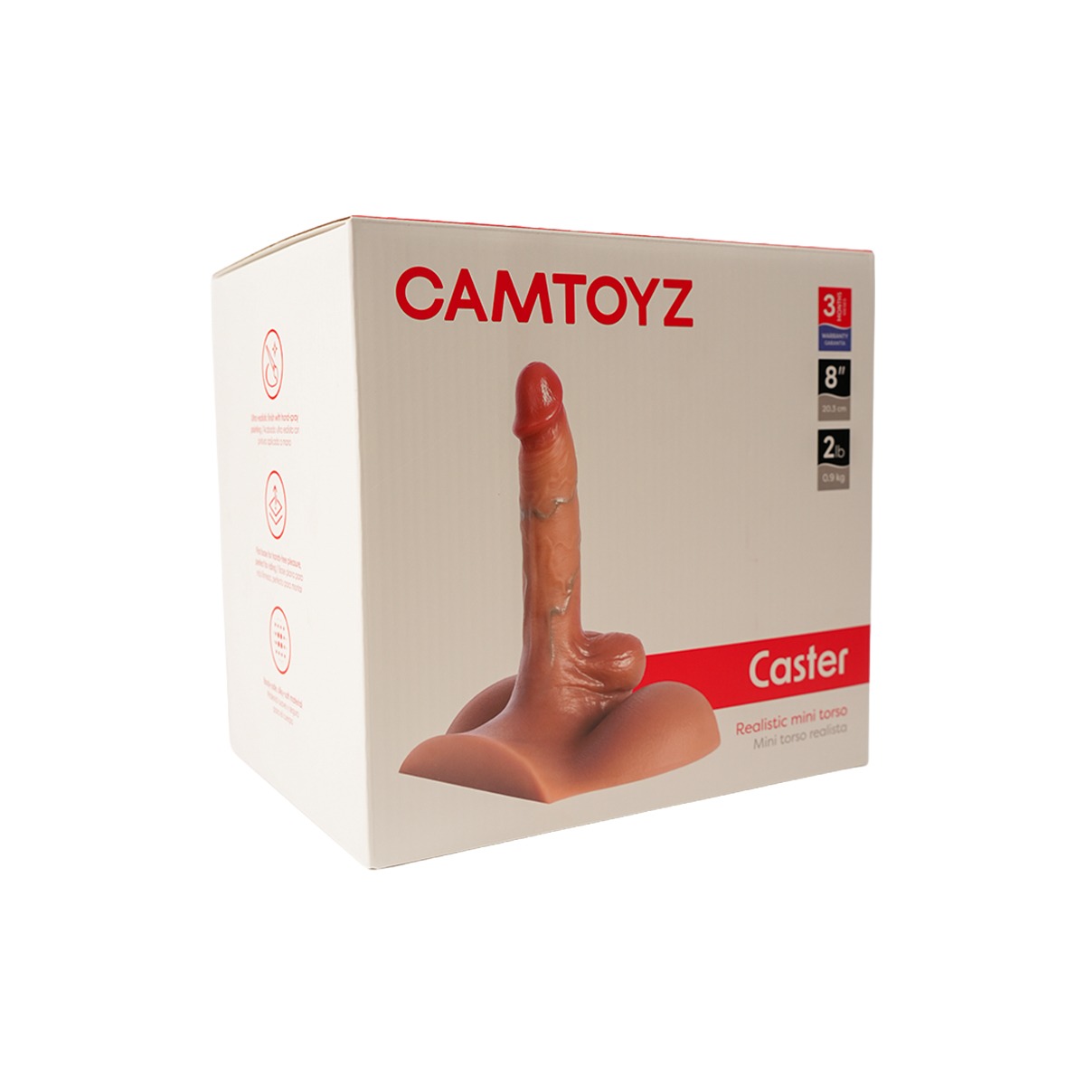 Mini Torso Realista Caster 