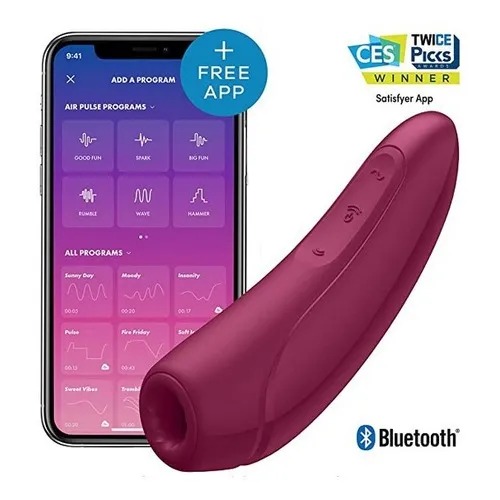 Succionador Satisfyer Curvy 1 + con Aplicación