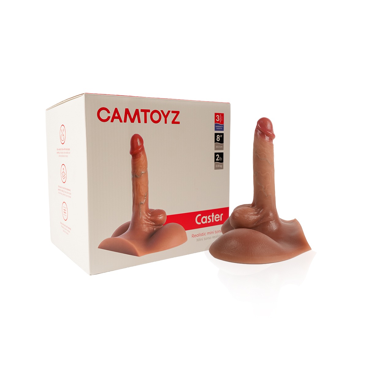 Mini Torso Realista Caster 