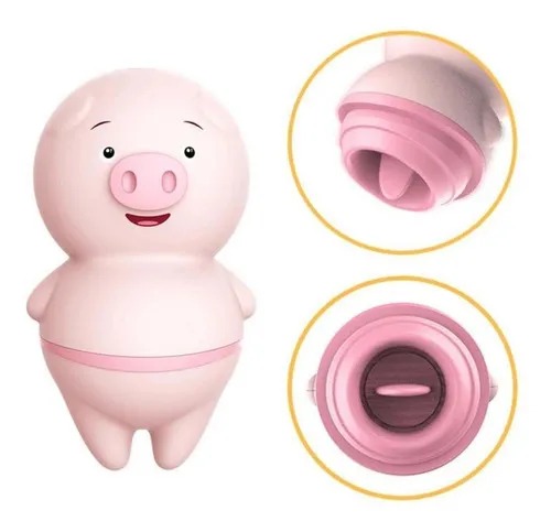 Vibrador Lengua Cerdito 