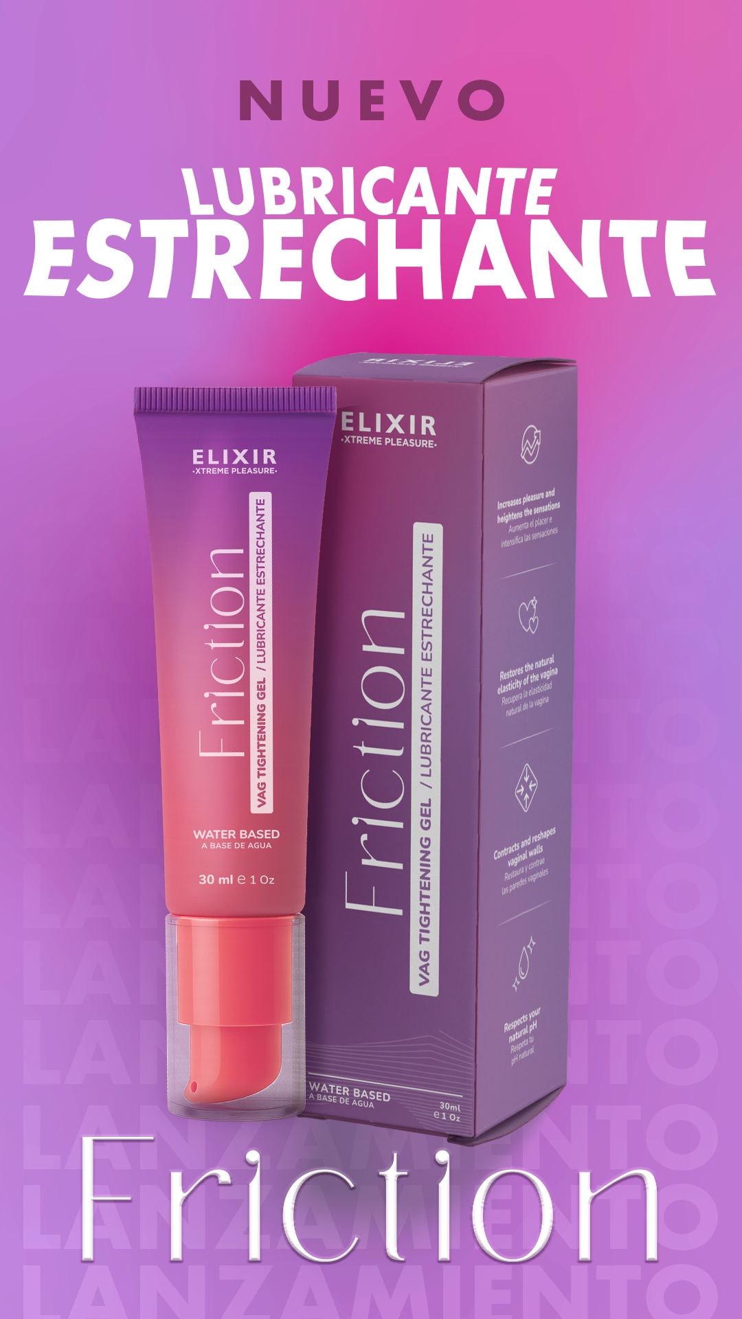Lubricante Estrechante Friction