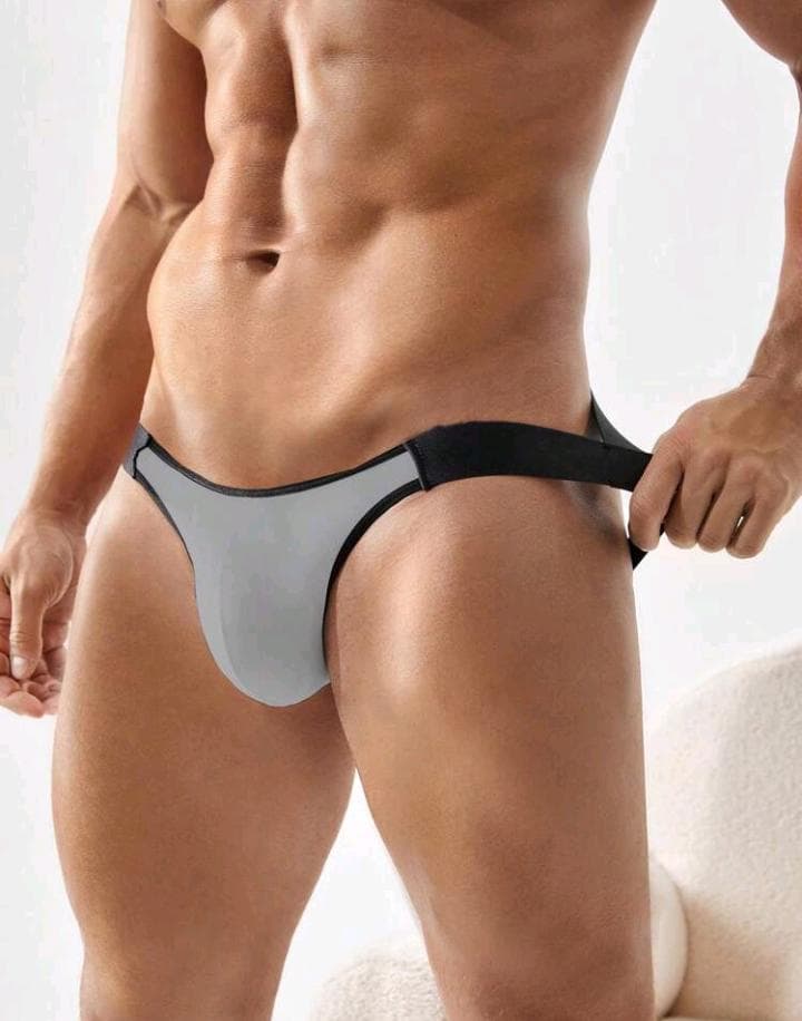 Suspensorio Gris - Negro 