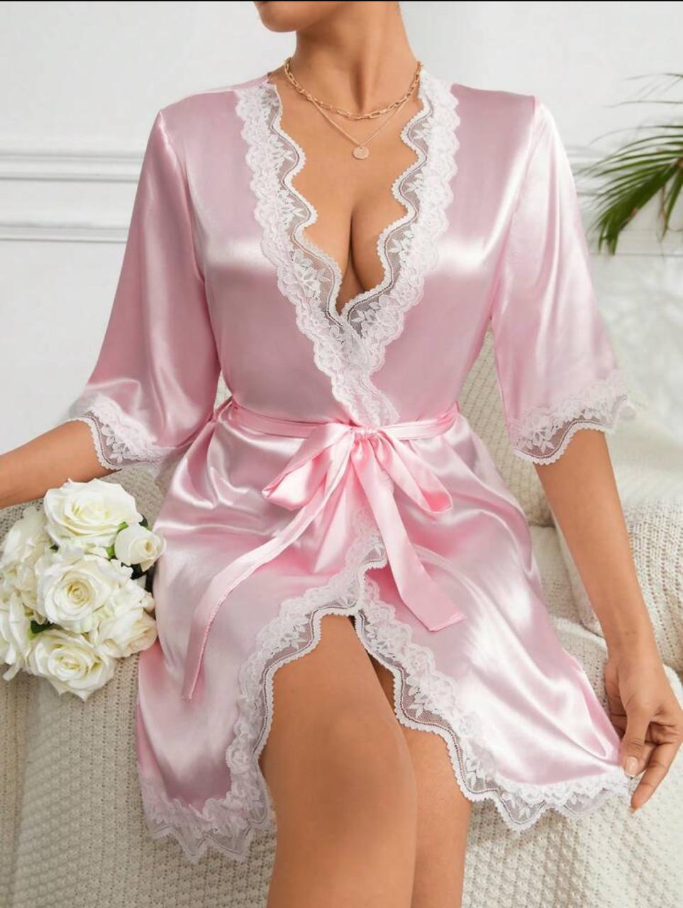 Batola de satÍn rosa