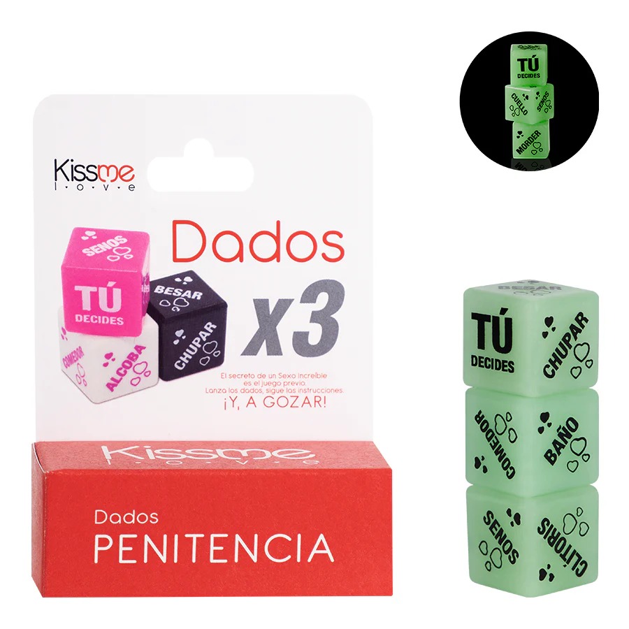 Dados Penitencia Luminosos