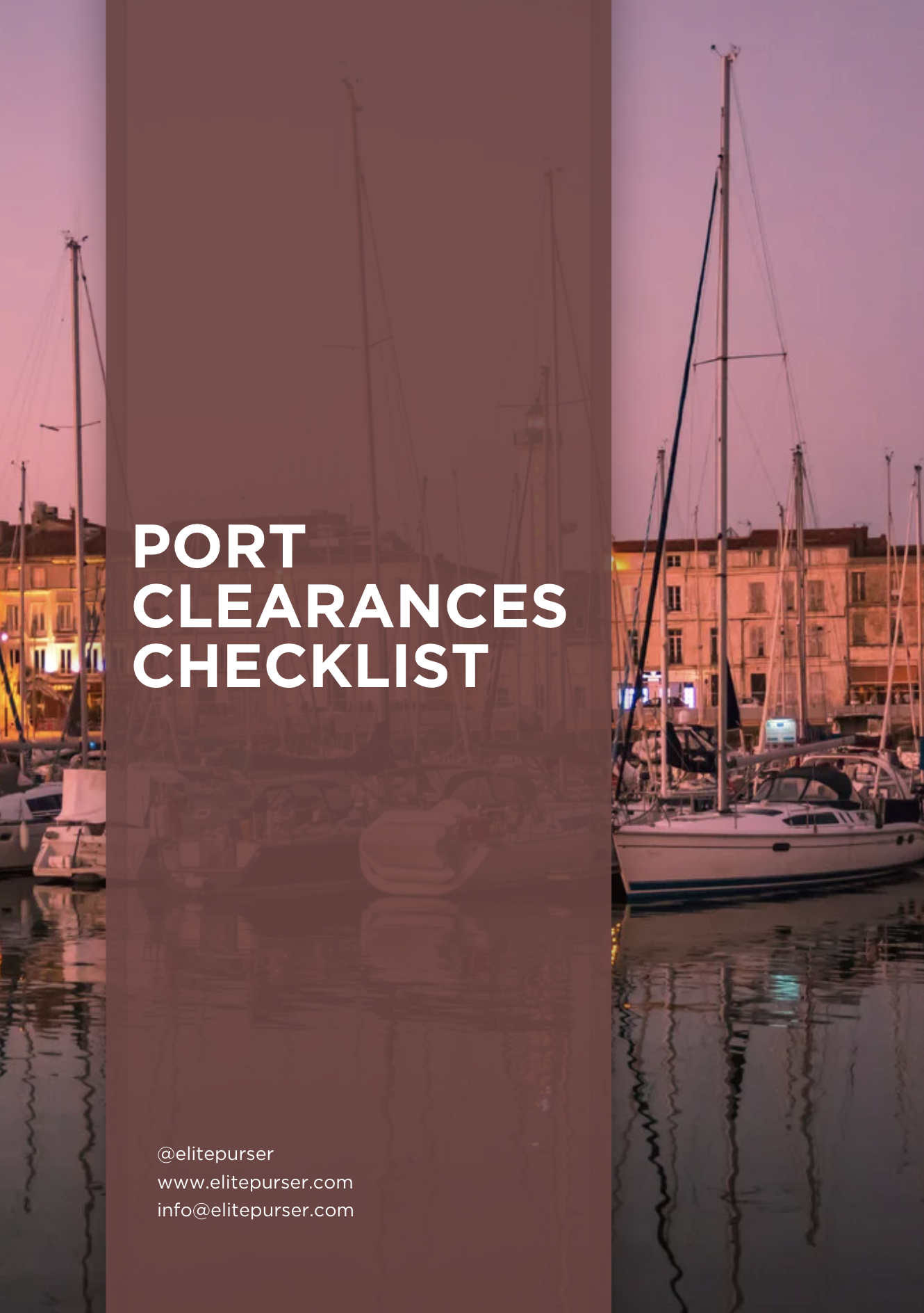 Port Clearances Checklist