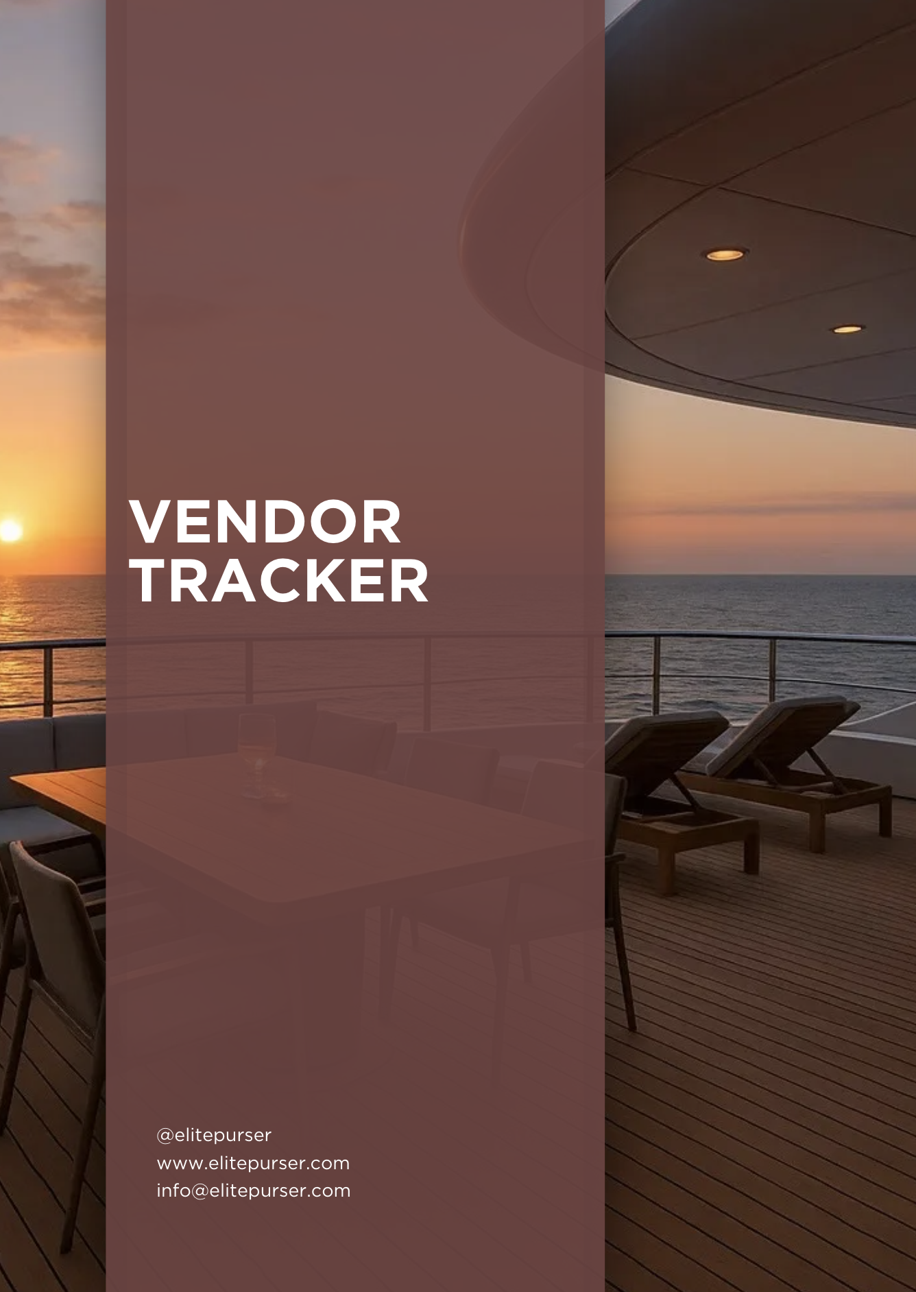 Vendor Tracker
