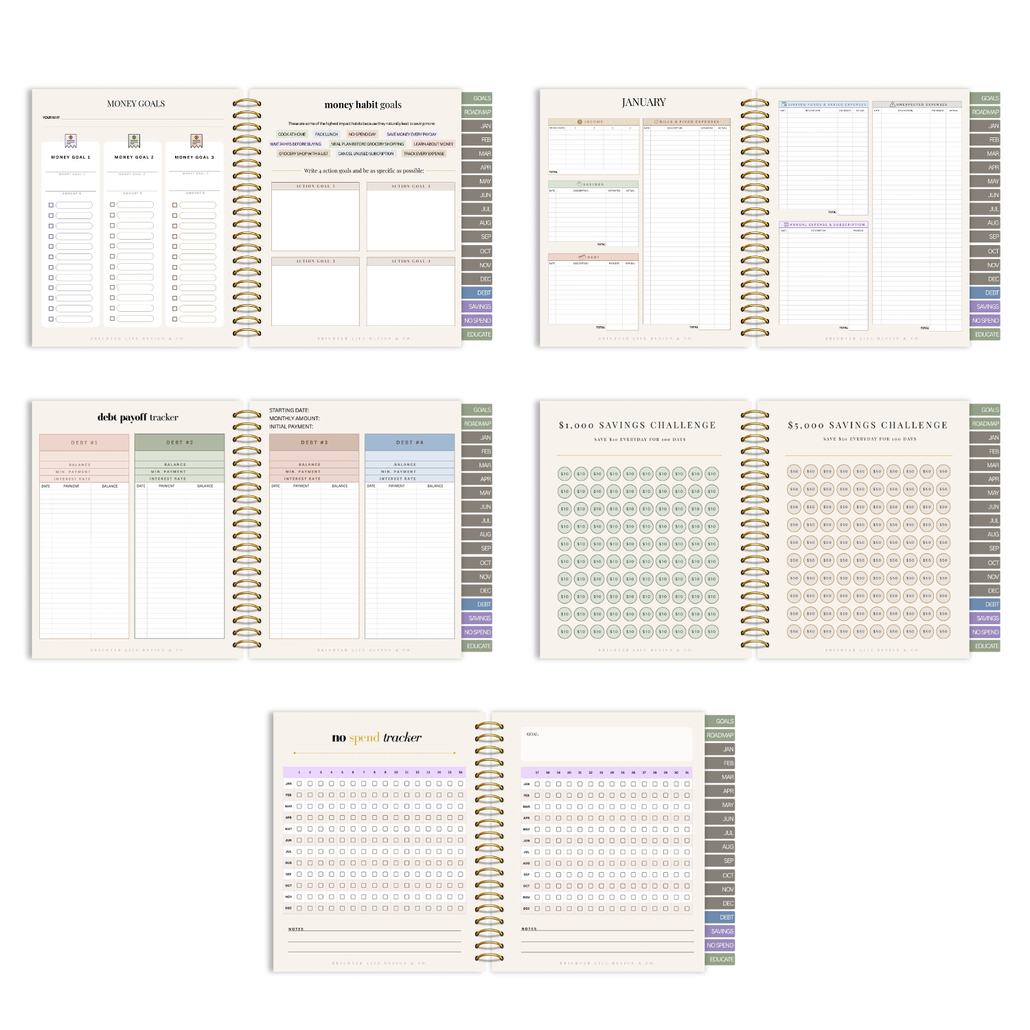 Budget Planner Financial Blueprint Digital