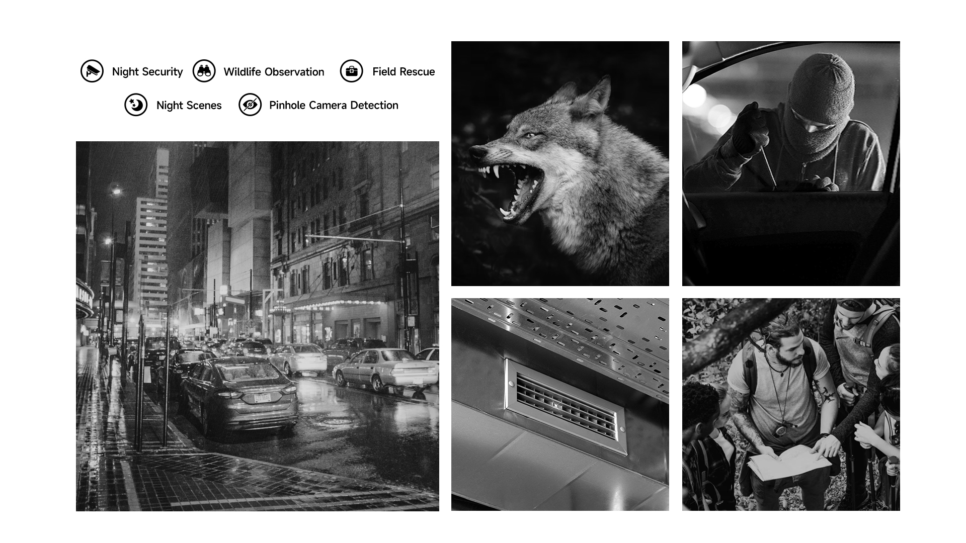 Diagnóstico termográfico, infrarrojo y subacuático.