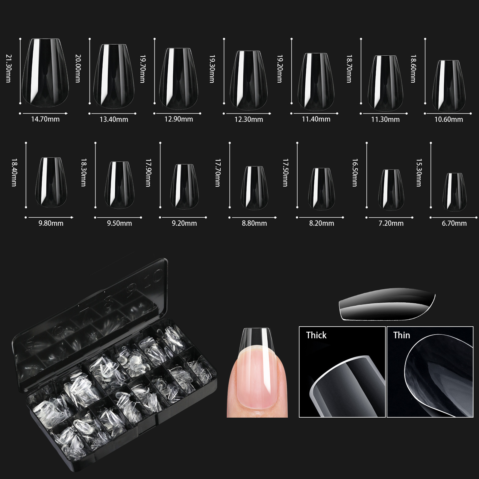 NAILACC Nail Tips Collection