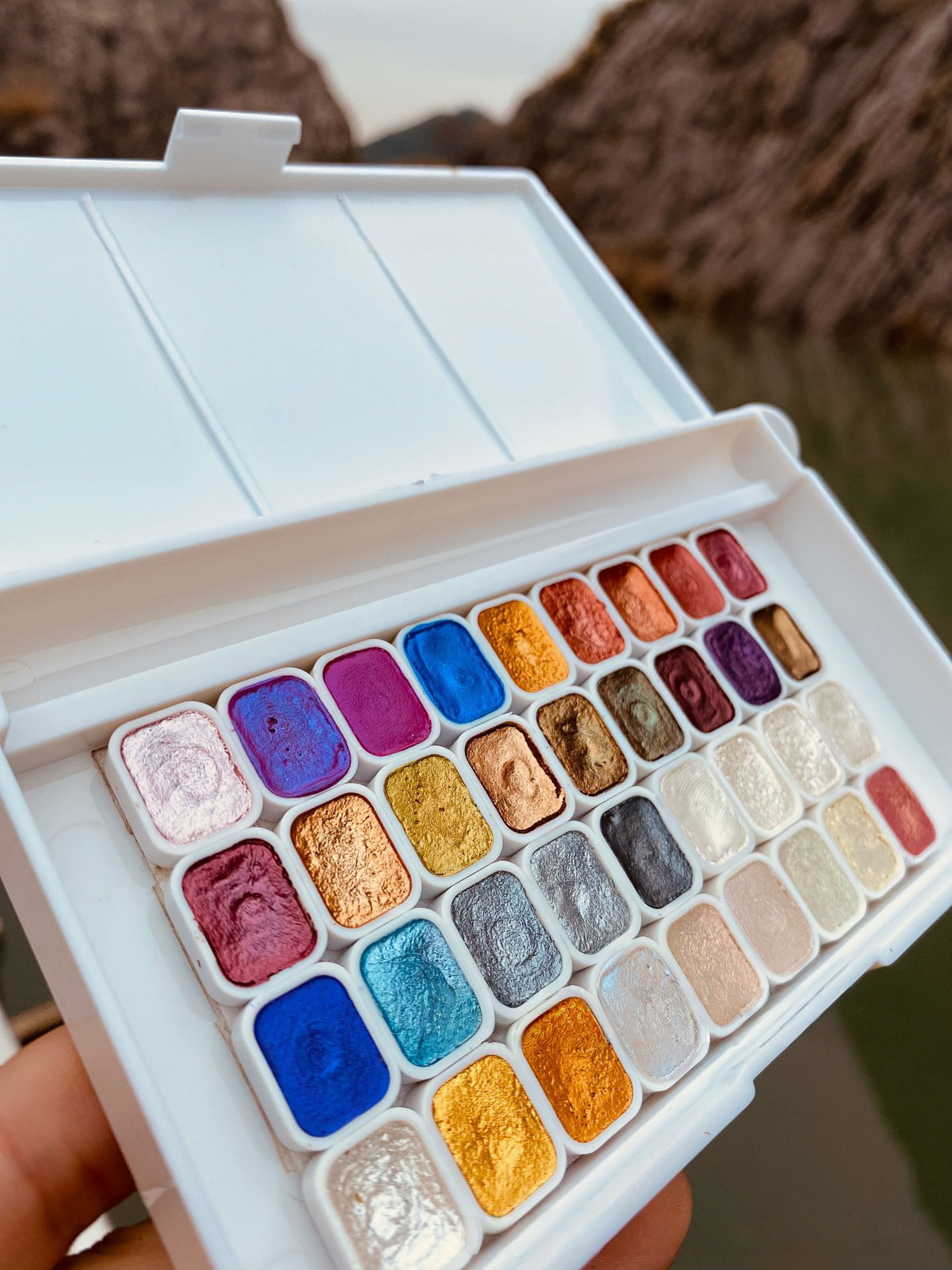 Solid Nail Art Pigment Collection
