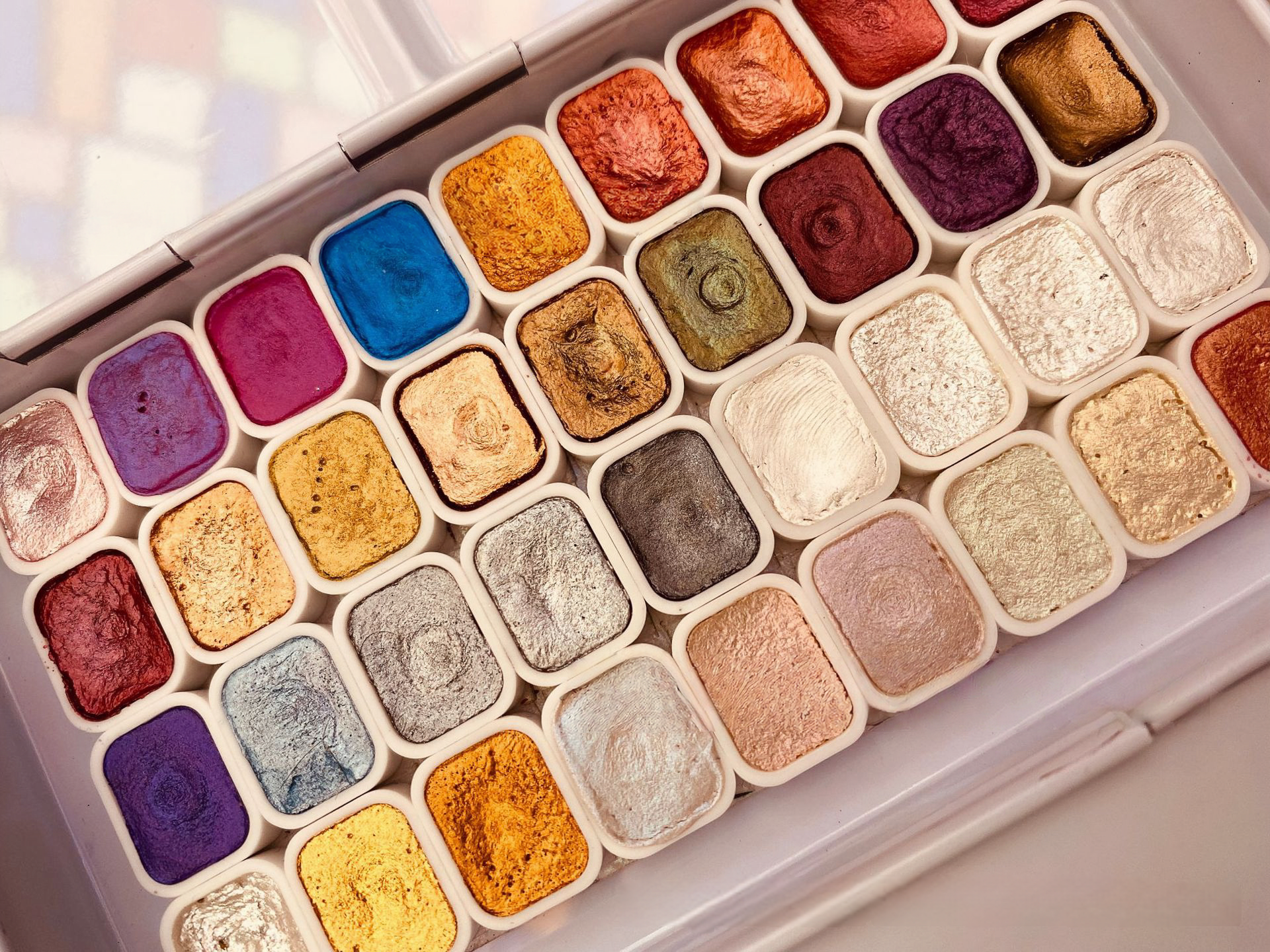 Solid Nail Art Pigment Collection