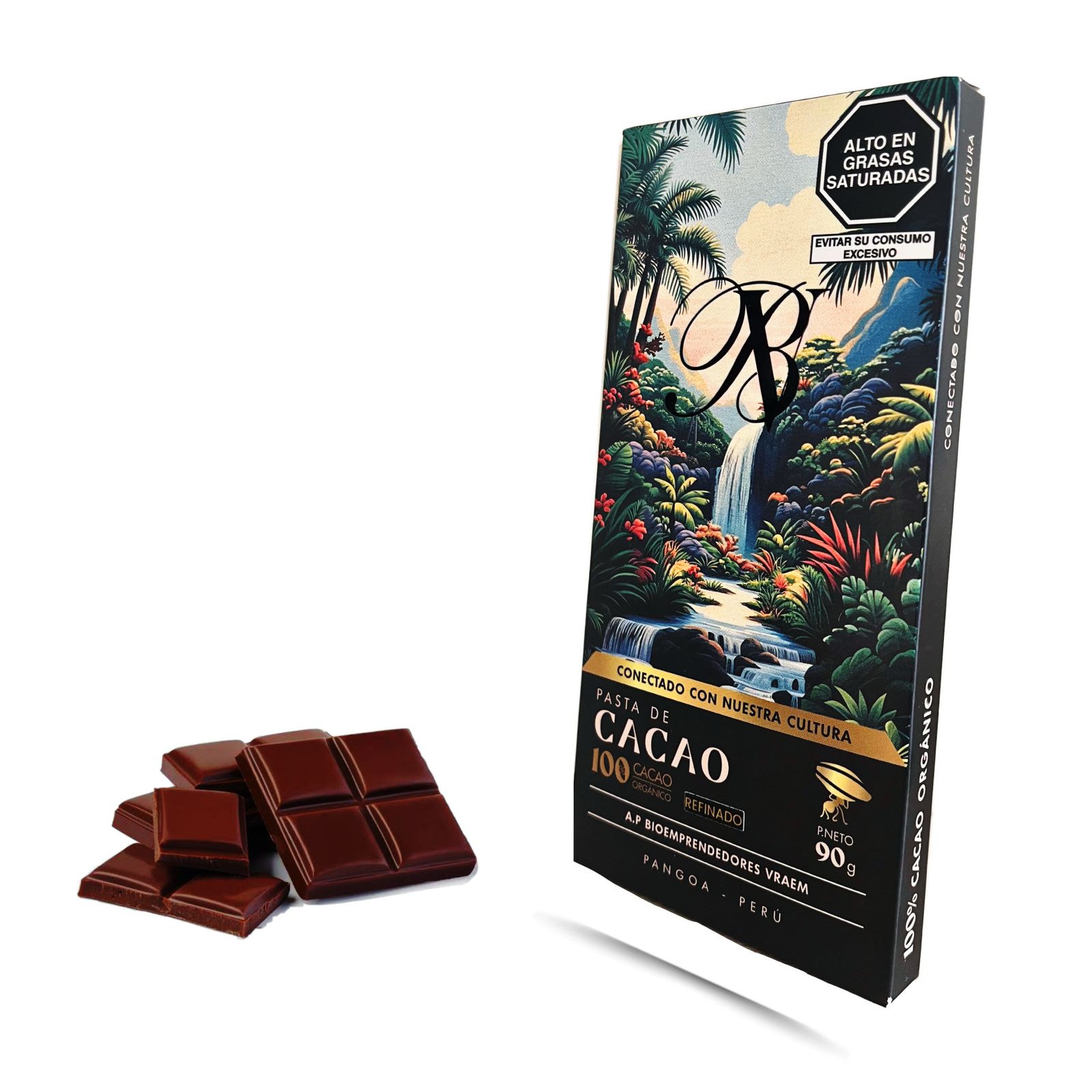 Pasta de cacao refinada 100% Cacao