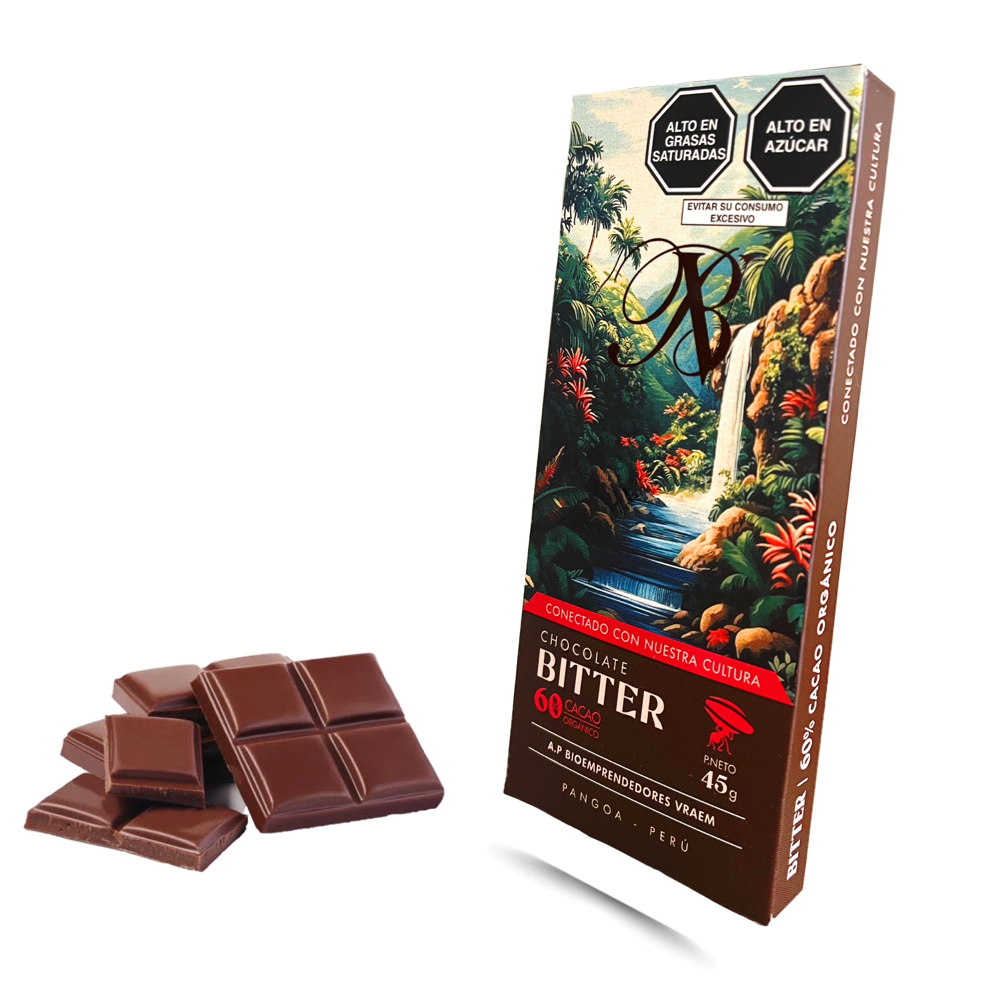 Chocolate 60% cacao orgánico