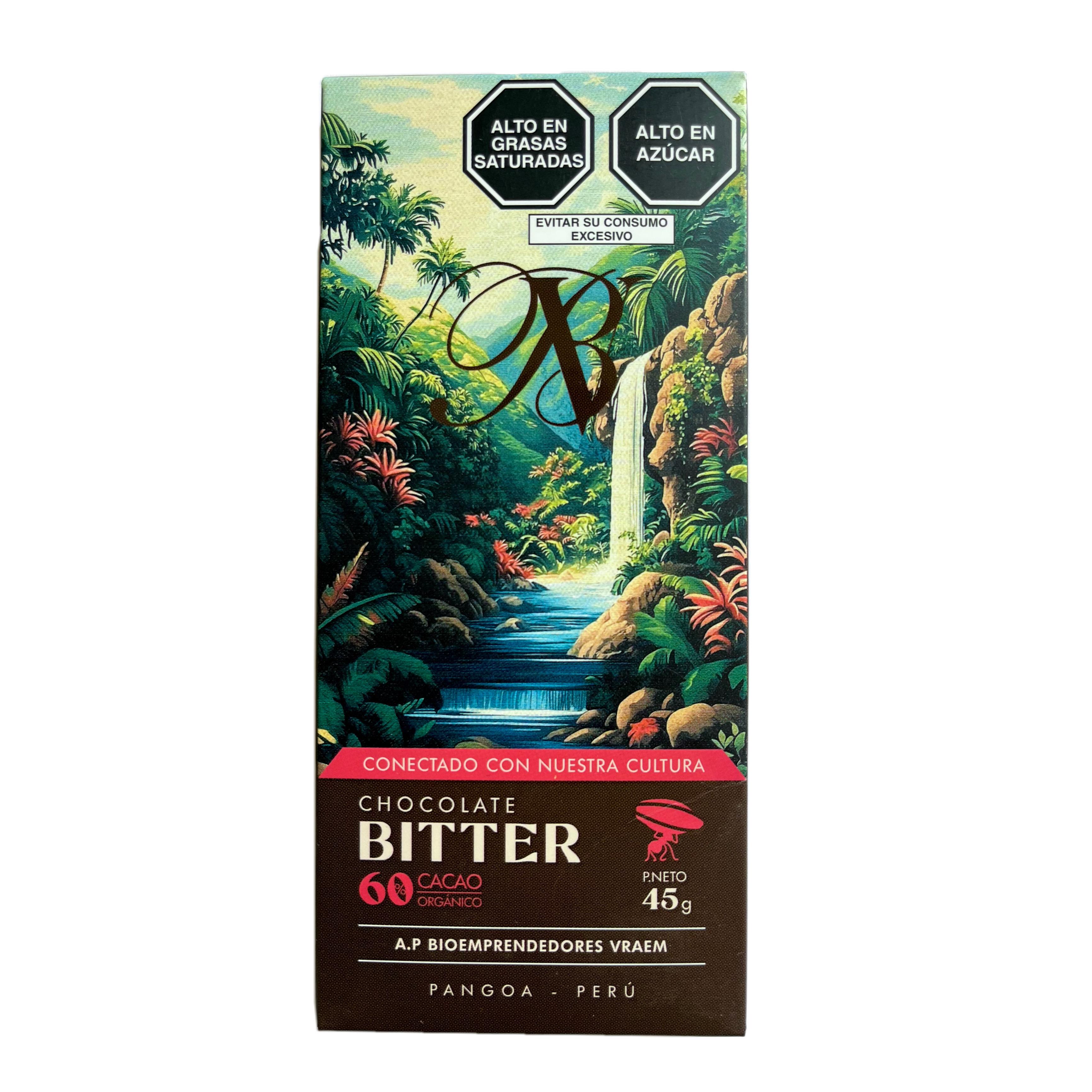 Chocolate 60% cacao orgánico