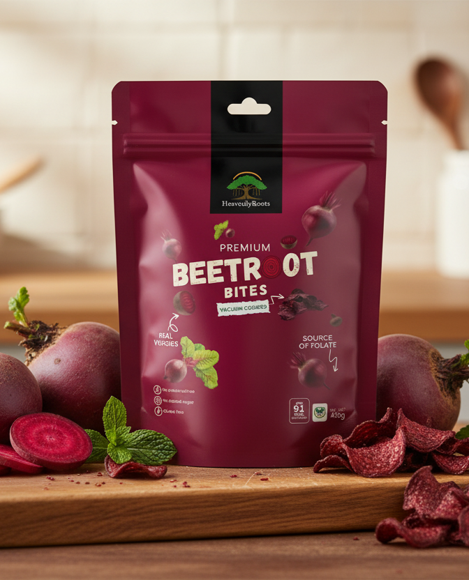 Crunchy Beetroot Bites