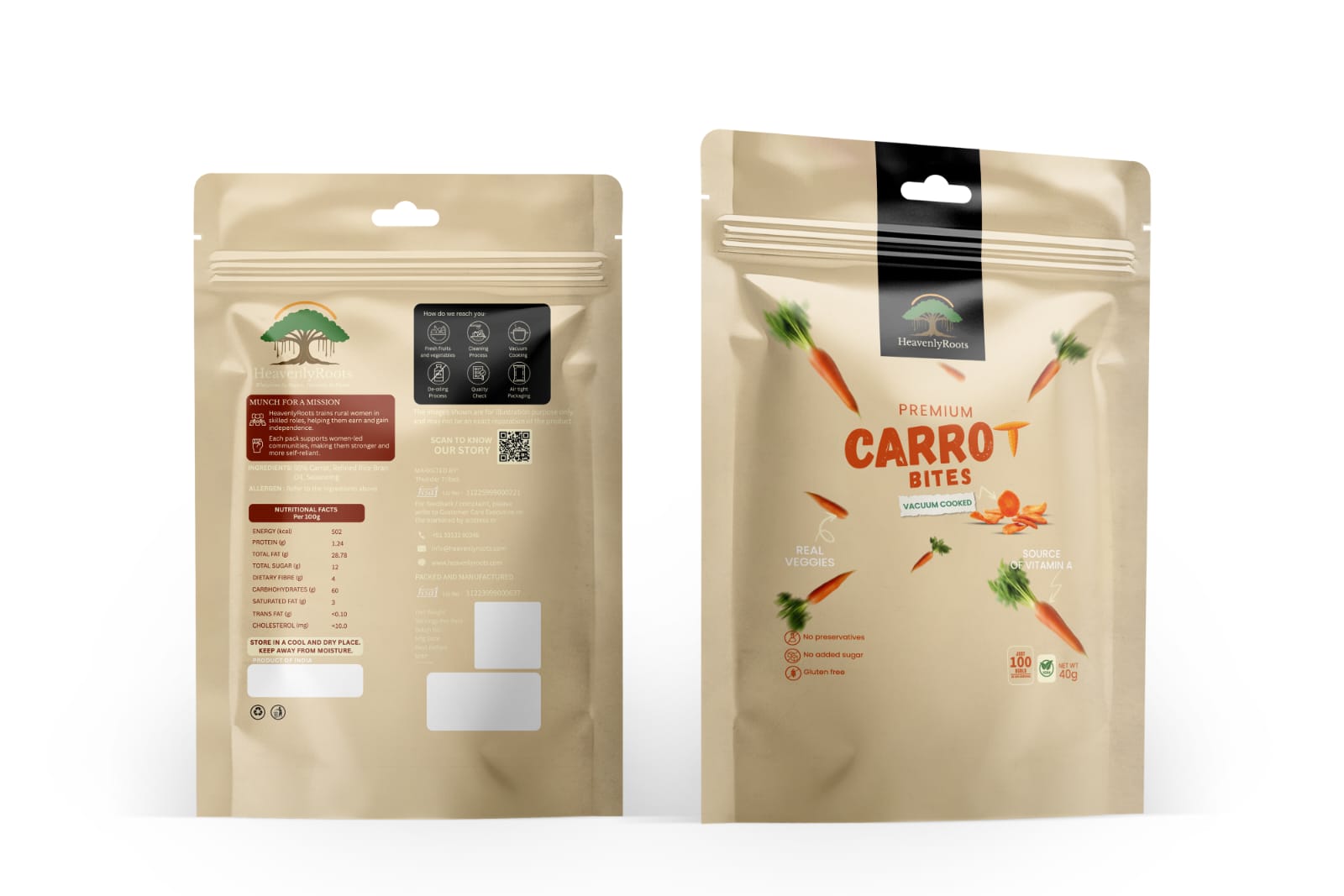 Crunchy Carrot Chips