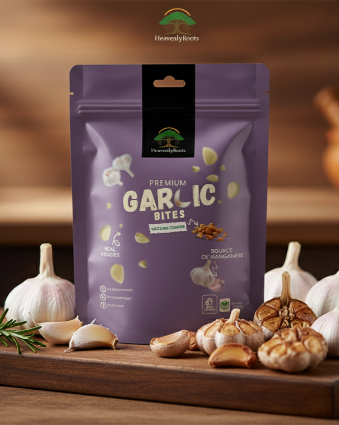 Vacuum Fried Garlic Treat