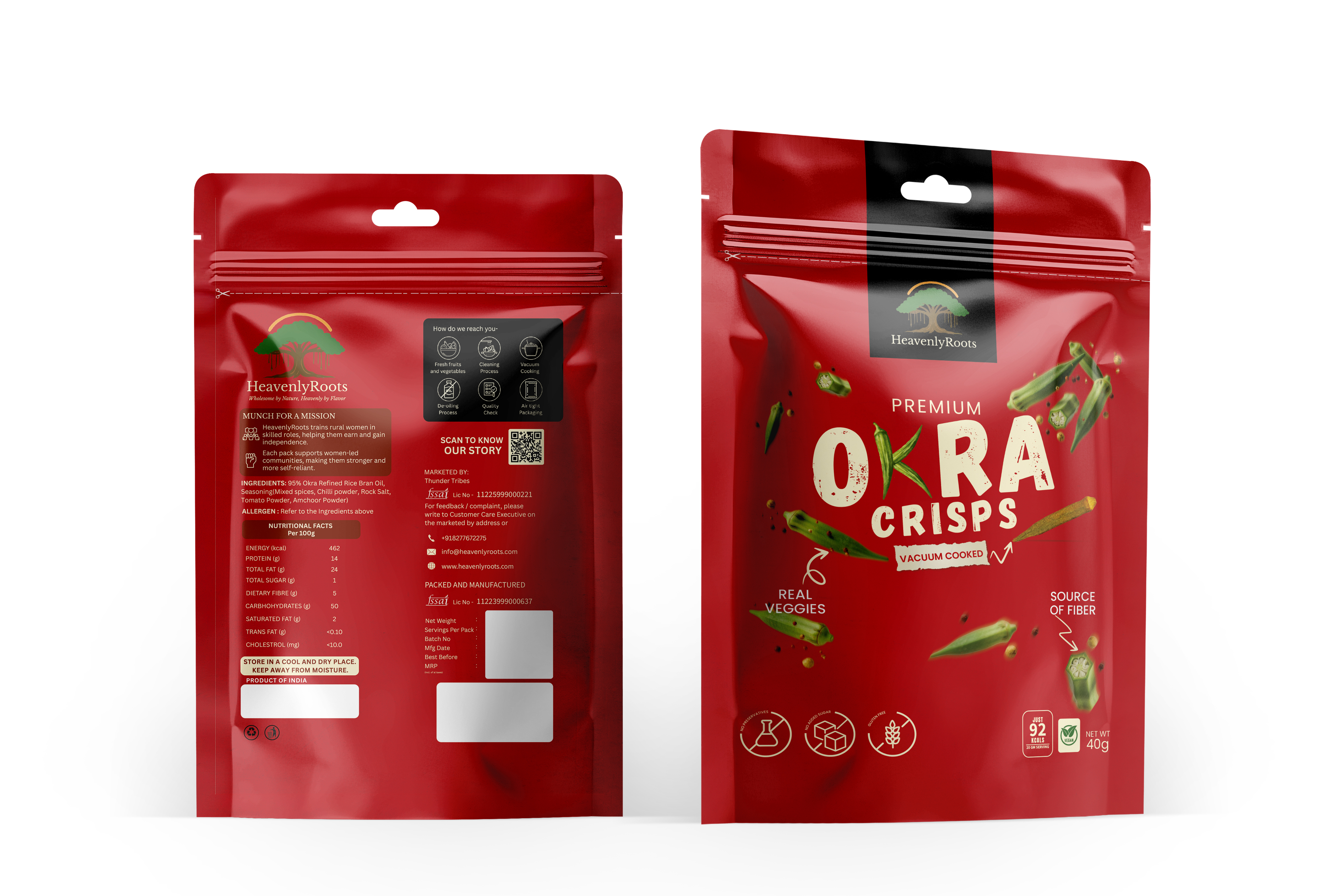 Crunchy Chatpata Okra
