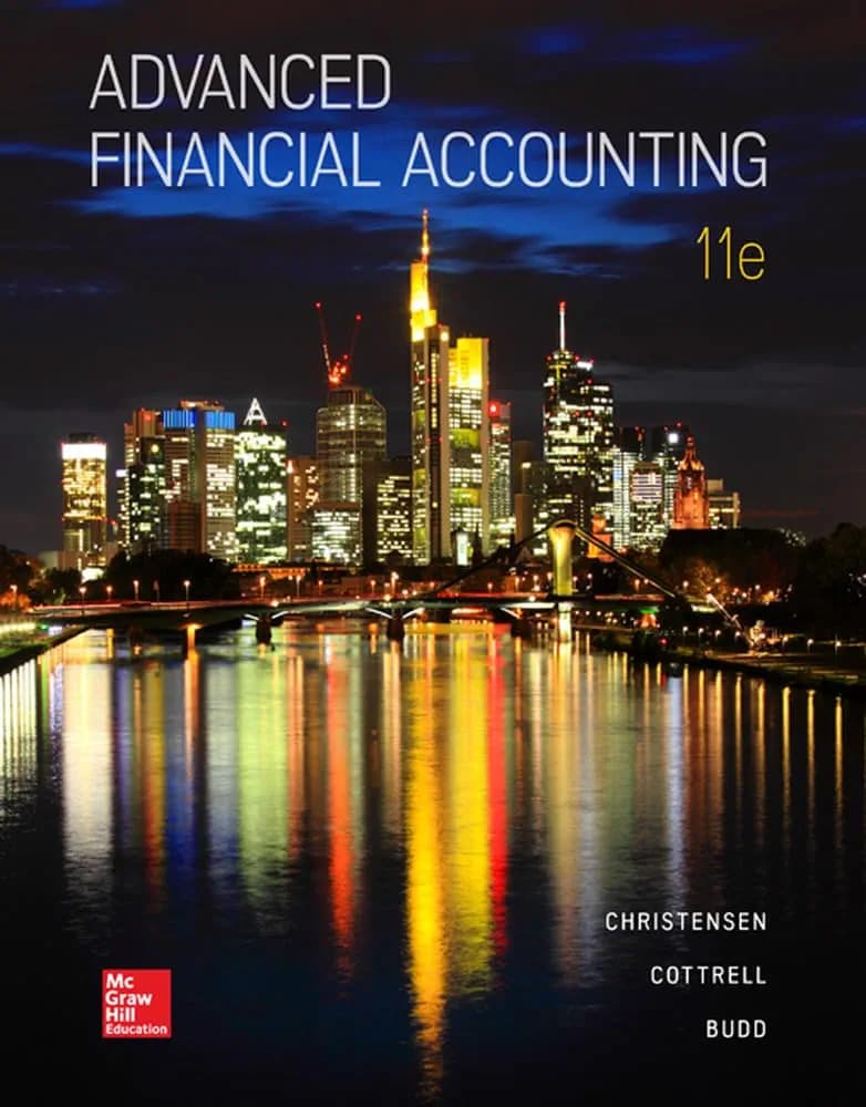 Advanced Financial Accounting (11th Edition)