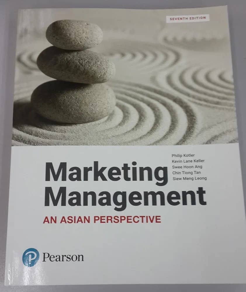Marketing Management: An Asian Perspective (Seventh Edition)